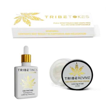 Good Night’s Sleep Bundle - Indica Vape Pen, Extra Strength Pain Relief Cream & CBD Tincture
