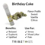 Birthday Cake (Hybrid) Delta 8 THC Disposable Vape (1.0 mL)