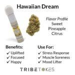 Hawaiian Dream (Sativa) | CBD Vape Carts | CBG-Boosted