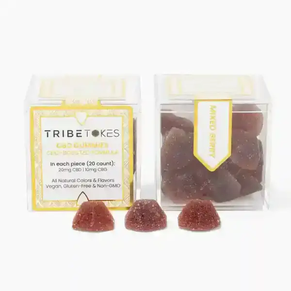 CBD Wellness Gummies | CBG-Boosted, THC-Free - TribeTokes