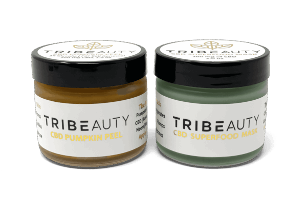 CBD Masks Bundle | Pumpkin Peel + Superfood Mask (Save $25) - TribeTokes