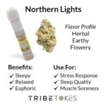 Northern Lights (Indica) - 1:1 Ratio Vape Cart | Half CBD, Half D8 THC