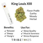 King Louis XIII (Indica) Live Resin THCa Disposable Vape