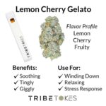 Lemon Cherry Gelato (Hybrid) Live Resin THCa Disposable Vape