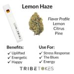 Lemon Haze (Sativa) Live Resin CBD Disposable Vape Pen (1.0 mL)
