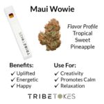 Maui Wowie (Sativa) Live Resin THCa Disposable Vape