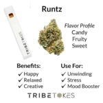 Runtz (Hybrid) Live Resin THCa Disposable Vape