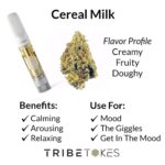 Cereal Milk - Hybrid | Delta 8 THC Live Resin Vape Carts (1.0 mL)
