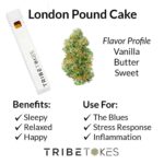 London Pound Cake - Indica | Live Resin Delta 8 THC Disposable