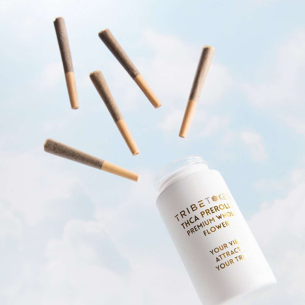 pen battery TribeTokes Whole Flower THCA Prerolls