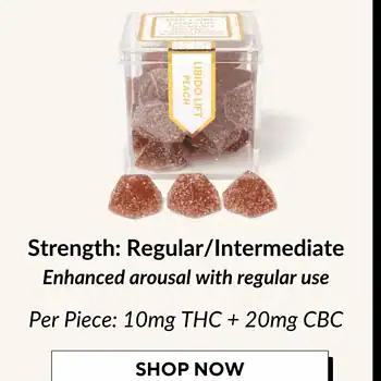 THC Libido Lift Gummies | Boosted with CBC, Maca + Adaptogens