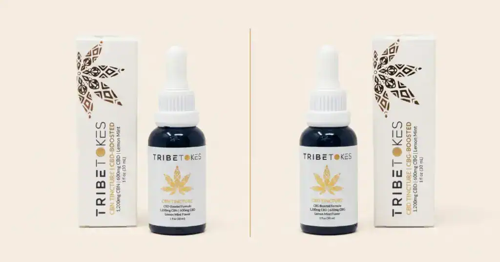 CBN capsule and CBD dropper product silhouettes shown against a night to dawn gradient representing the clinical comparison of cannabinol and cannabidiol for sleep