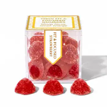 THCV Fit & Focused Gummies | THCV, CBG, CBD (Zero THC)