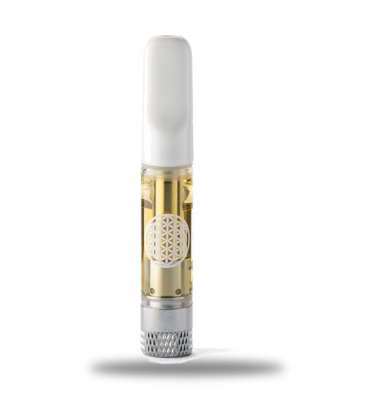Cereal Milk Delta 8 live resin vape cart by TribeTokes on a white background
