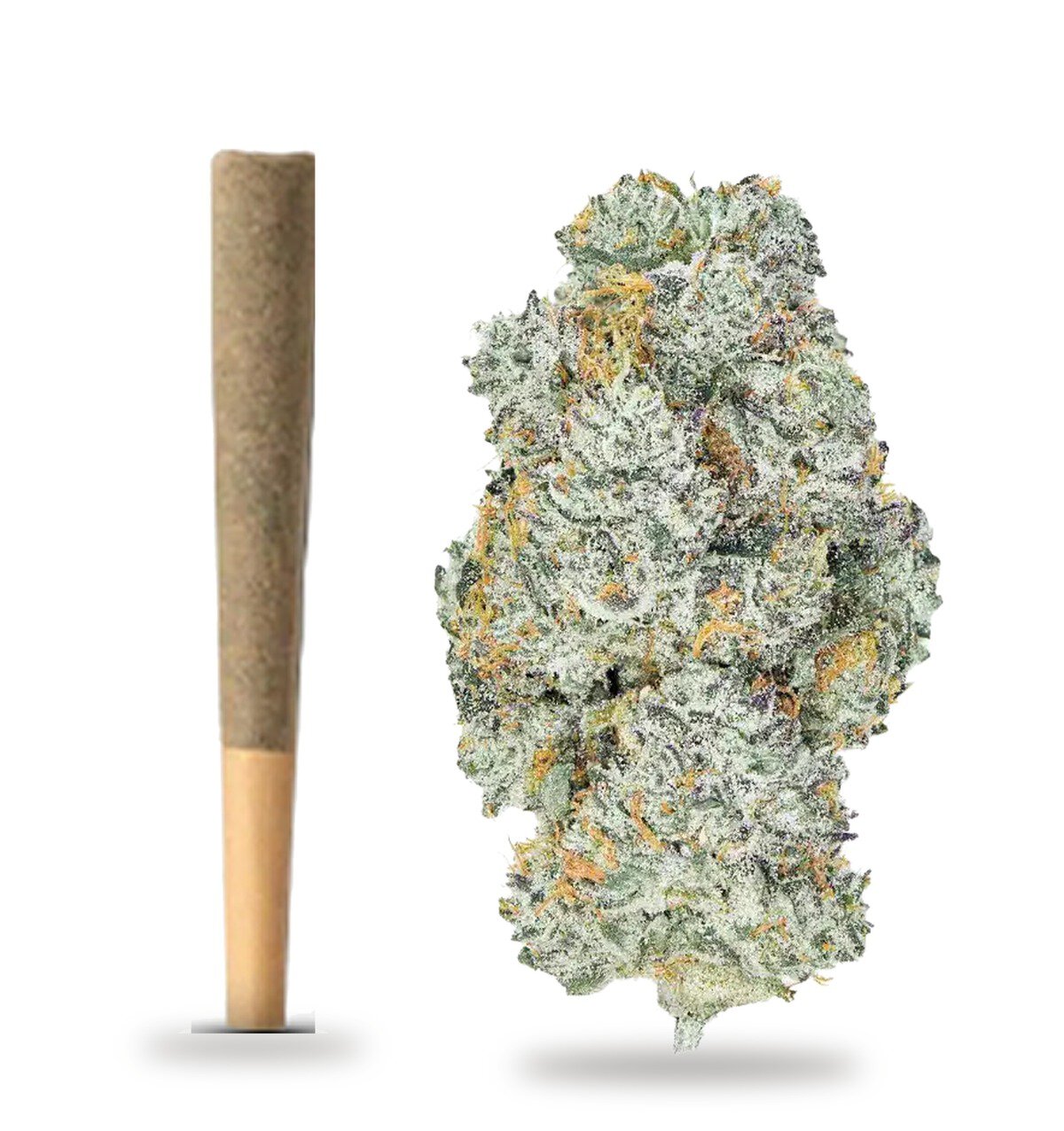 Lemon Cherry Gelato strain: vape cartridge and cured flower nug