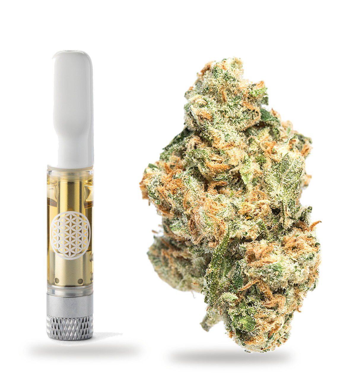 Remedy strain: vape cartridge and cured flower nug