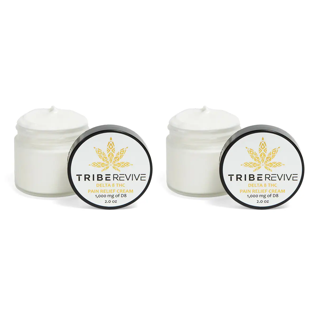 Save $10: Delta 8 THC Pain Relief Cream 2-Pack | 1,000mg Each